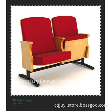 2014 Floor mounted wood auditorium seating JY-608